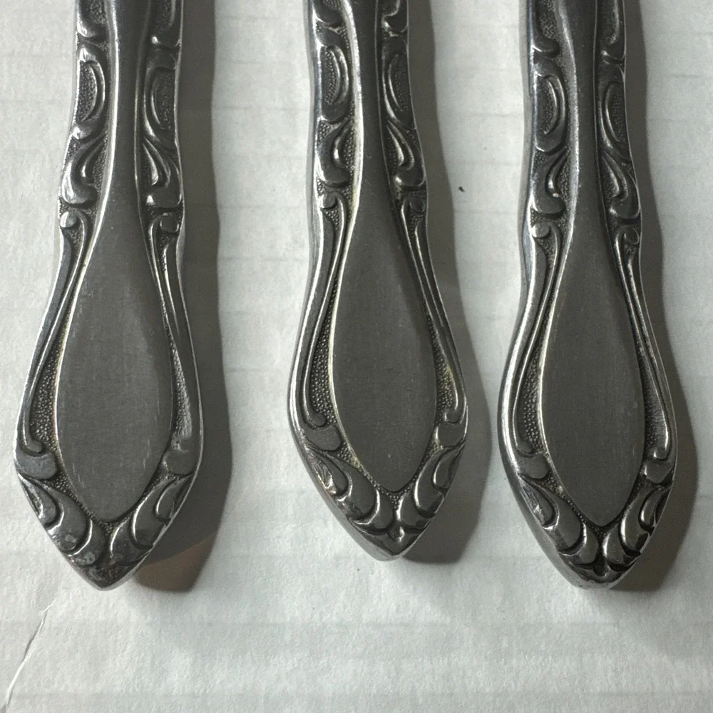 AUBERGE Korea Stanley‎ Robert 3 Butter Knives Stainless
